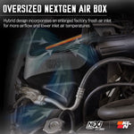 K&N Air Cleaner Assemblies and Air Intake Kits 50-1564D product image 13