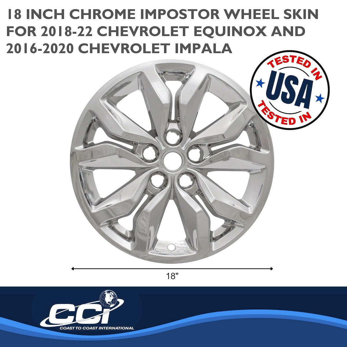 Coast2Coast Wheel Skins & Styled Wheel Covers IWCIMP407X product image 2