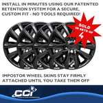 Coast2Coast Wheel Skins & Styled Wheel Covers IWCIMP399BLK product image 4