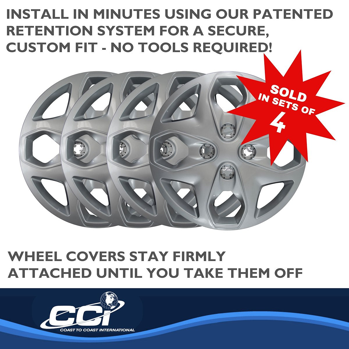 Coast2Coast Universal Wheel Covers IWC44415S product image 4