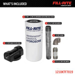 Fill-Rite Liquid Transfer Tank Pump Filter, Used For Fill Rite FR1210C/FR1202/FR610 Liquid Transfer Tank Pump, Filters To 10 Microns - 1210KTF7019