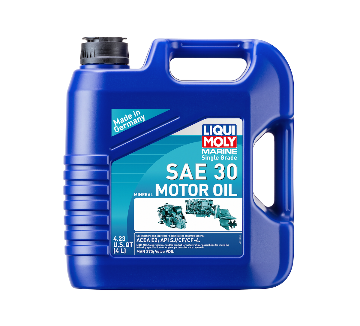 Liqui Moly Oil, SAE 30, 4 Liter Jug - 22512