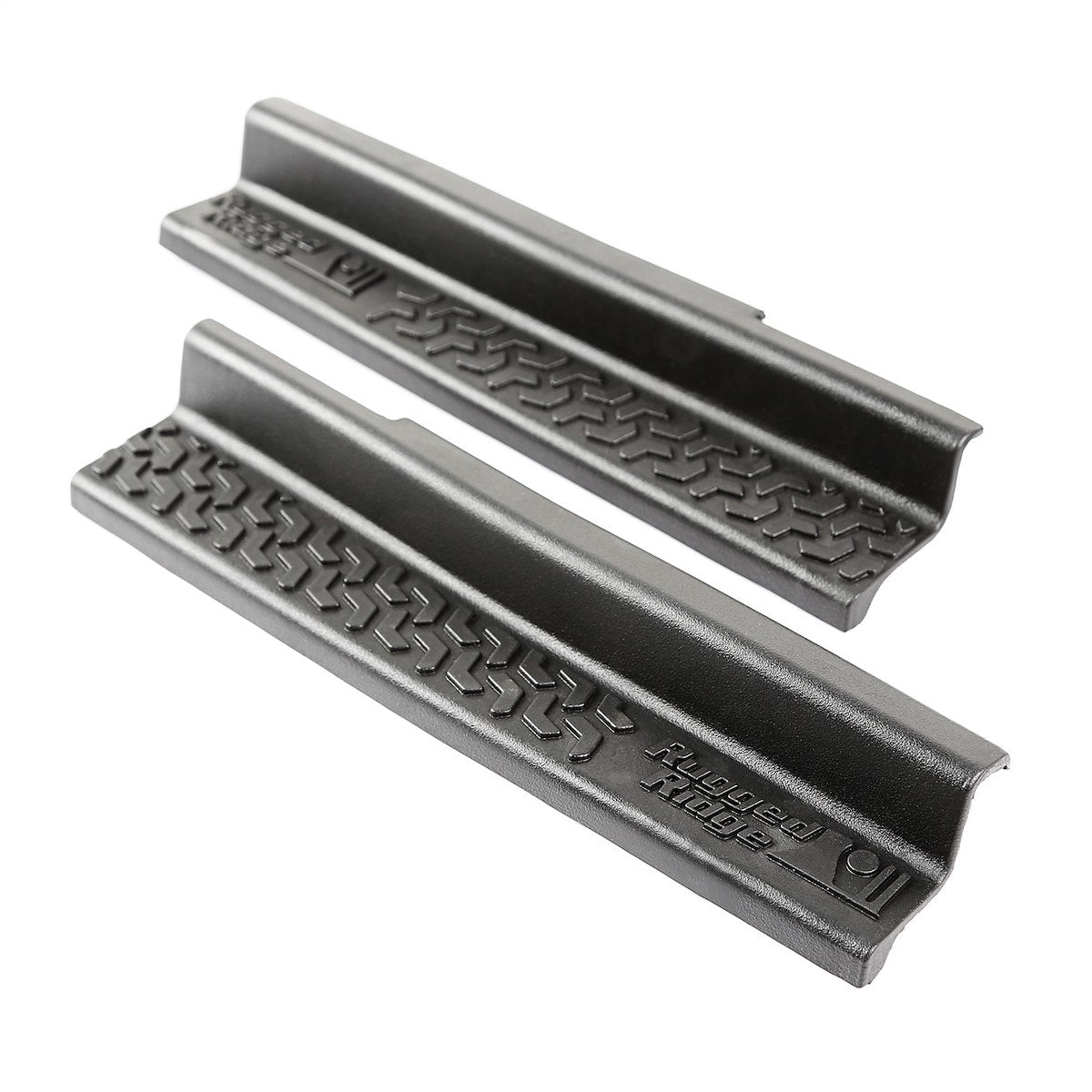 Rugged Ridge Door Sill Protector, Black, Set Of 4 - 11216.21