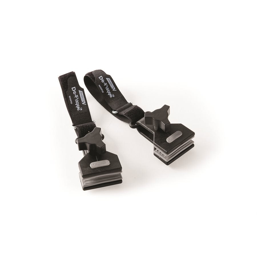 Camco Awning Fabric Clamp, Black, Set Of 2 - 42061