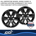 Coast2Coast Wheel Skins & Styled Wheel Covers IWCIMP436BLK product image 4