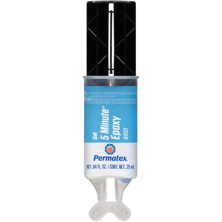 Permatex Epoxy, 5 Minute General Purpose, 0.84 oz Dual Syringe - 84101