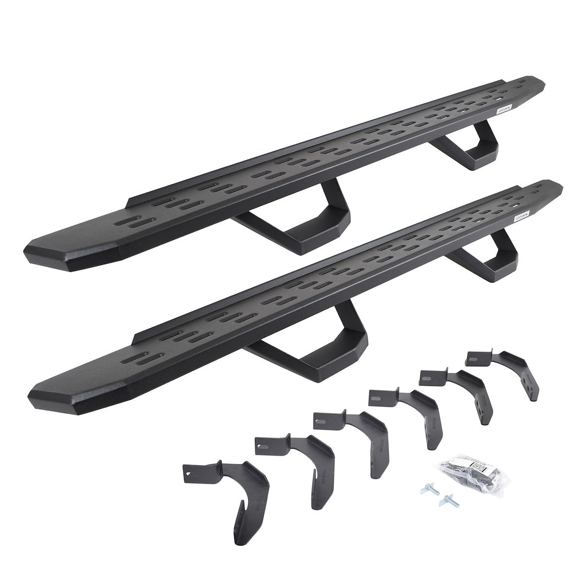 Go Rhino Running Board, RB30, Textured, Black - 6963468020PC