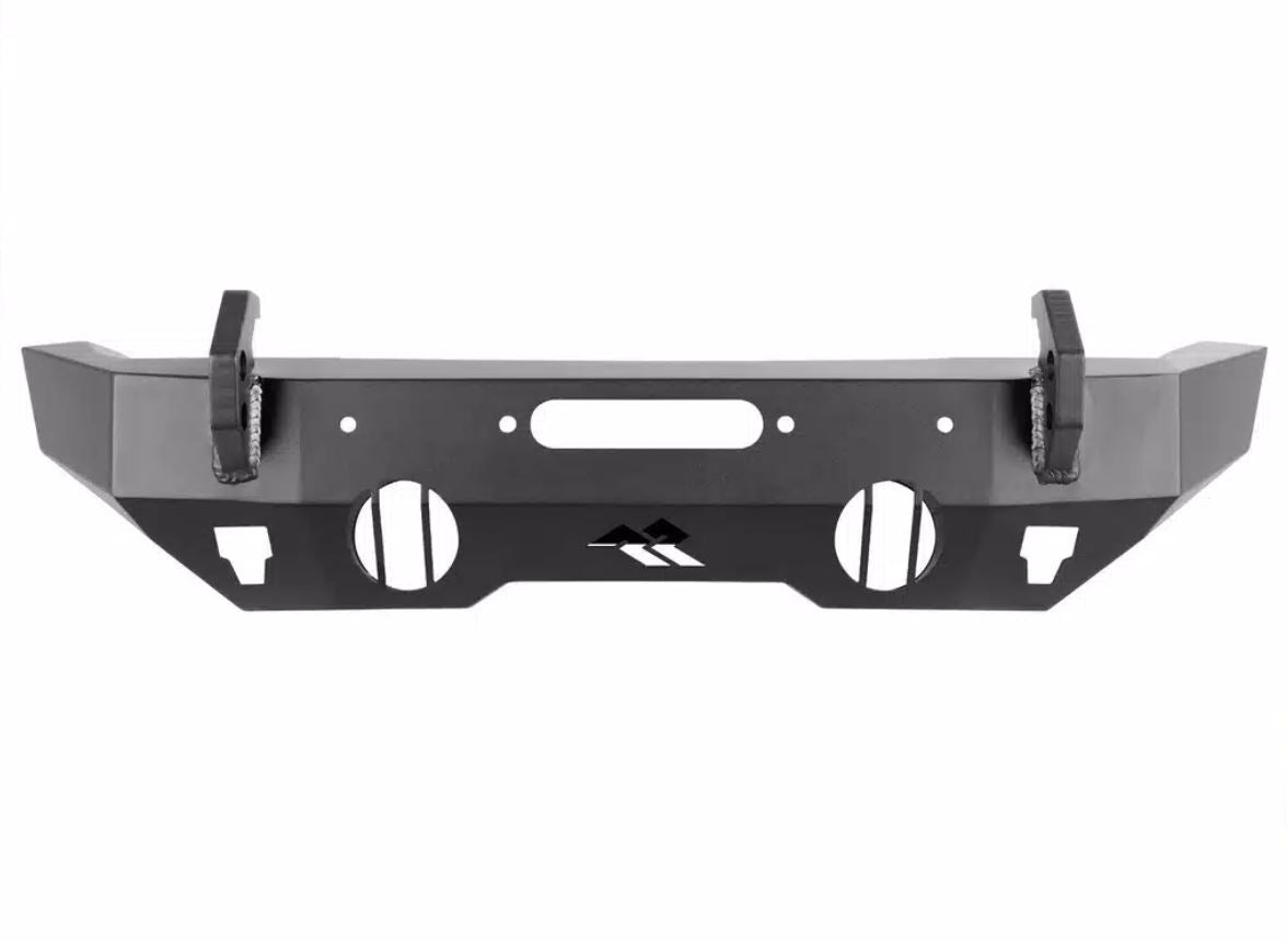 Rugged Ridge Bumper, Powder Coated Black Steel - 11540.32