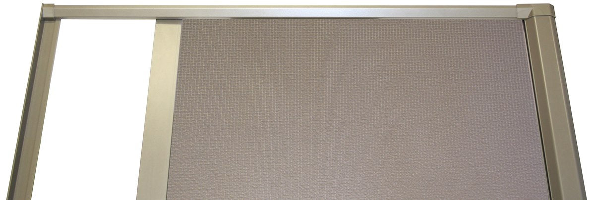 AP Products Shower Door, 36 in Width x 64 in Height, 3-Ply Mold Resistant Screen And Aluminum Frame - 015-3301