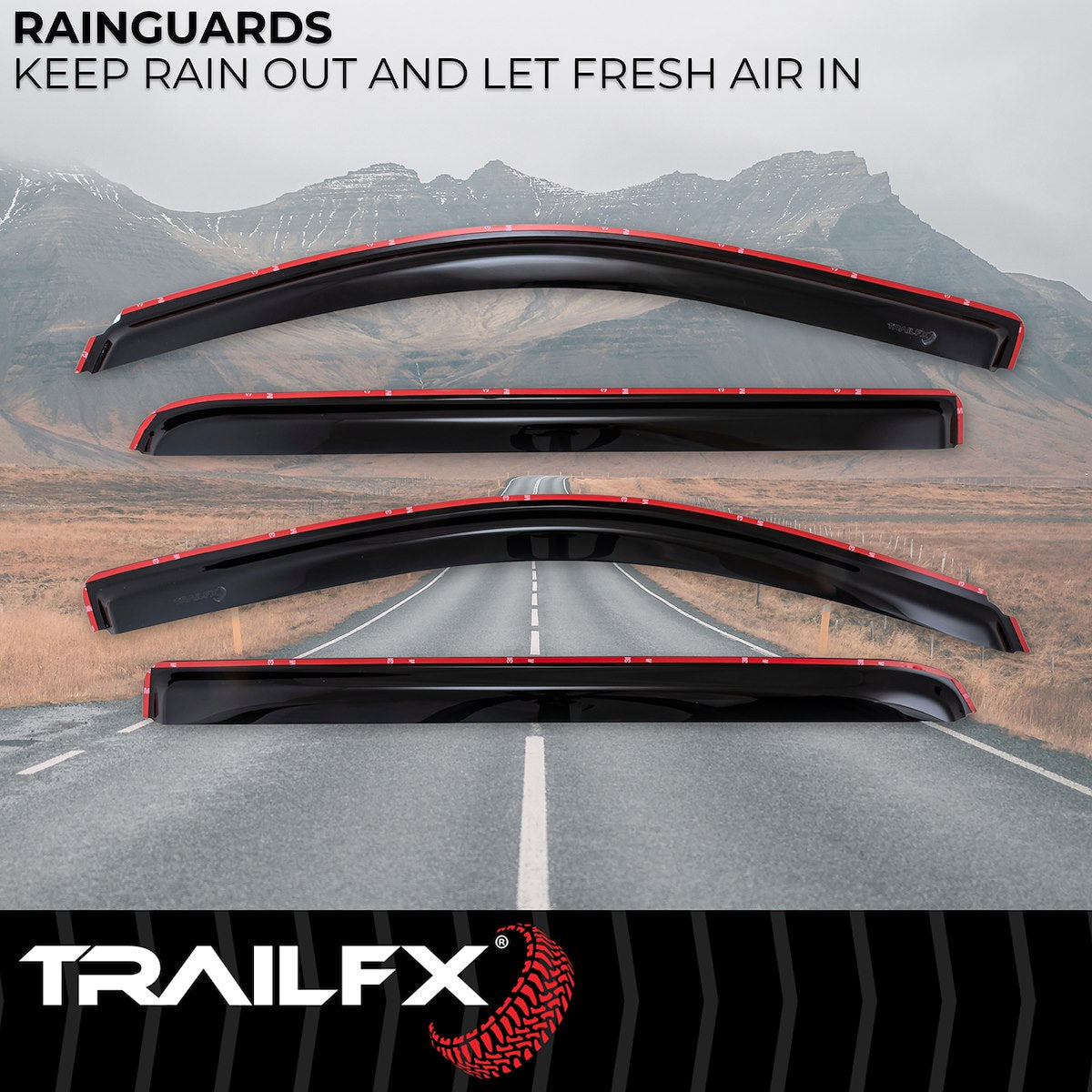 TrailFX Vent Visors 4536IC product image 2