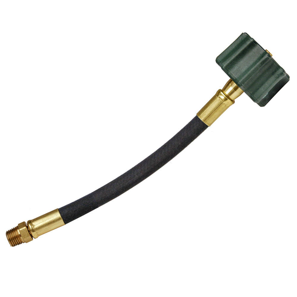 Marshall Excelsior Propane Hose, 1/4 in Inside Diameter High Pressure Pigtail Hose, 200,000 BTU Capacity, 15 in Length - MER426-15P