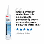 3M Adhesive Sealant, 3M 5200, 10 oz Cartridge, 48 Hours Tack Free Time - 06501