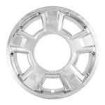 Coast2Coast Wheel Skin, 17 in, 5 Spokes With CC Cutout, Chrome, Set Of 4 - IWCIMP326X