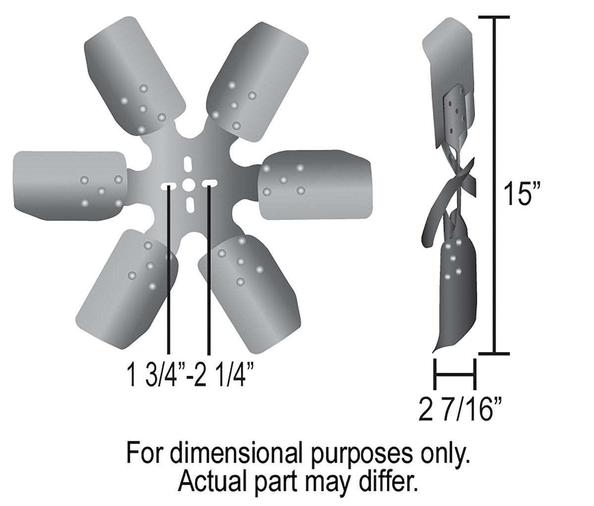 Derale Cooling Fans & Fan Clutches 17315 product image 3