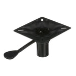 Attwood Marine Boat Seat Mount, Swivl-Eze 238 Series, For Use With 2-3/8 in Diameter Posts, 3 degree Tilt Angle - 238152-1