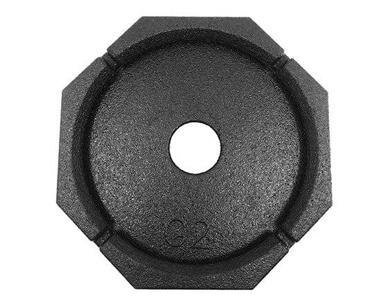 SnapPad Leveling Jack Foot Pad, Fits 9 in Round Jack ft, 11 in Diameter, Black - XTRSP1