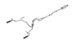 Borla Exhaust System Kit, ATAK  Series Cat Back System, T-304 Stainless Steel, 3 in Pipe Diameter To 2-1/4 in Pipe Diameter - 140616BC