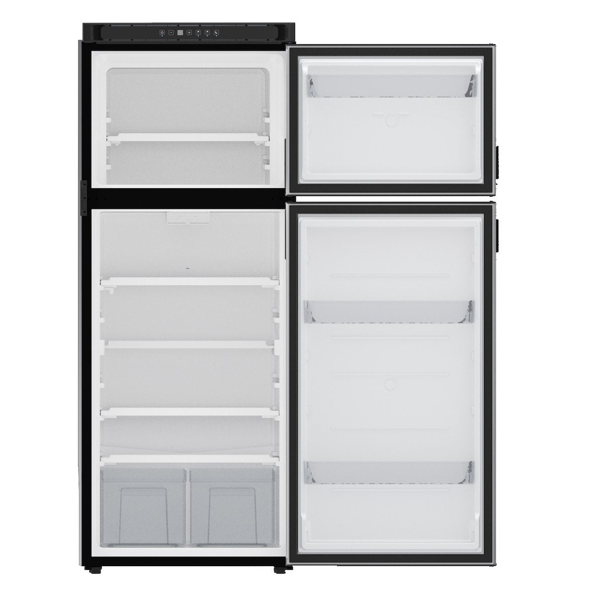 Thetford/ Norcold Refrigerator, Dual Compartment 2 Door Refrigerator With Freezer, 10 Cubic ft, 5.7 amp/12 V DC - 51139