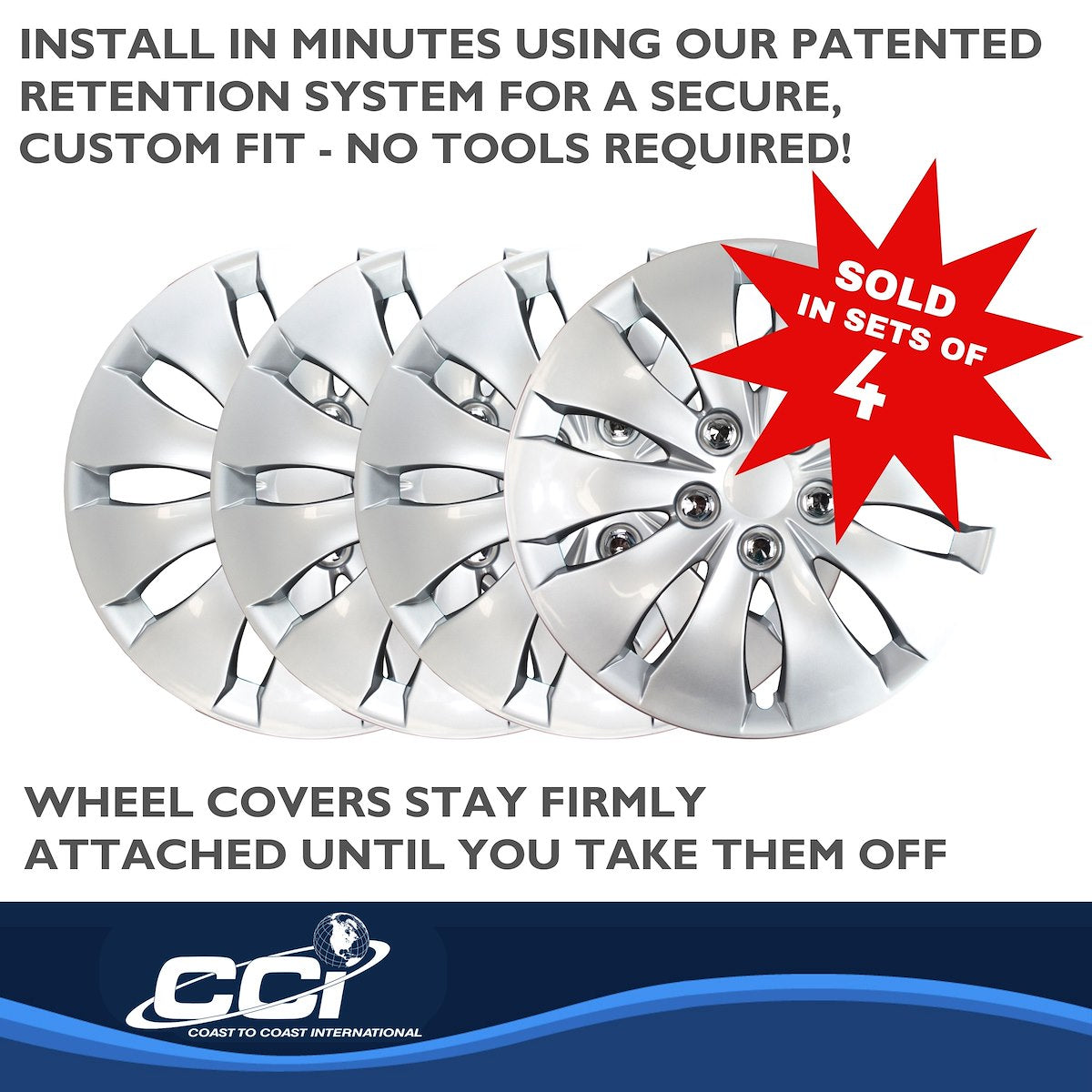 Coast2Coast Universal Wheel Covers IWC43916S product image 4