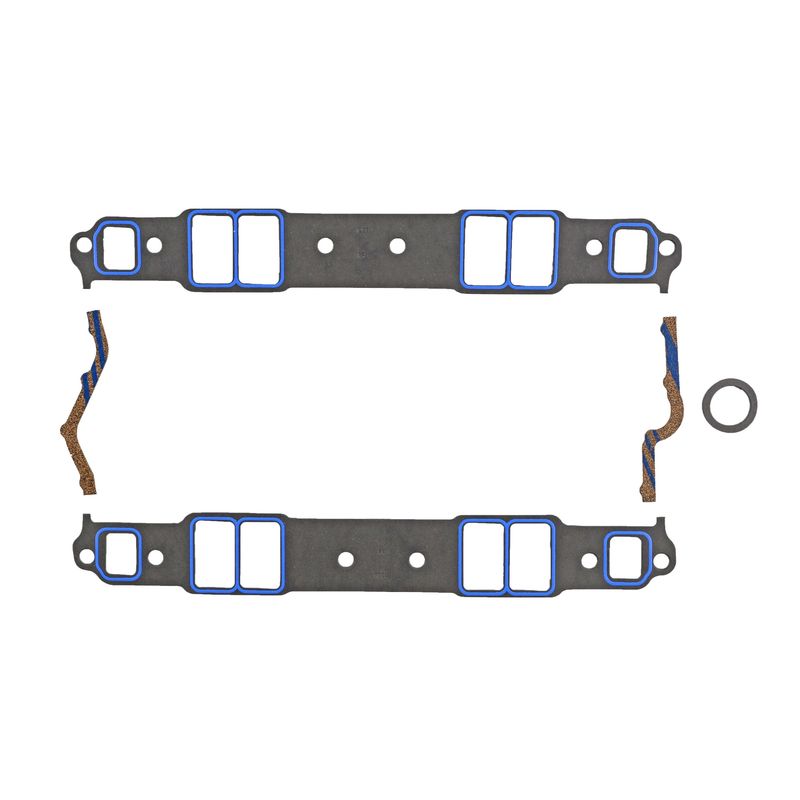 Fel-Pro Intake Manifold Gasket, 1.31 in X 2.21 in Port Size, 0.060 in Thick - 1206