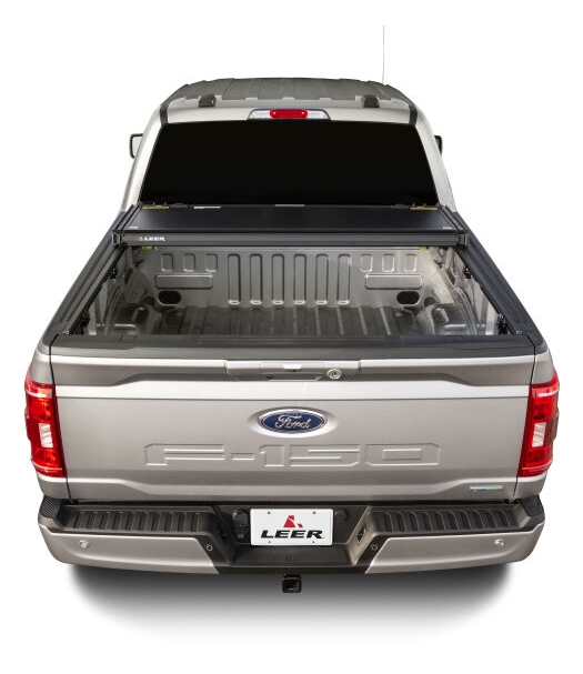Leer Tonneau Cover, HF350M, 2 Folds/3 Panels, Textured - 631345
