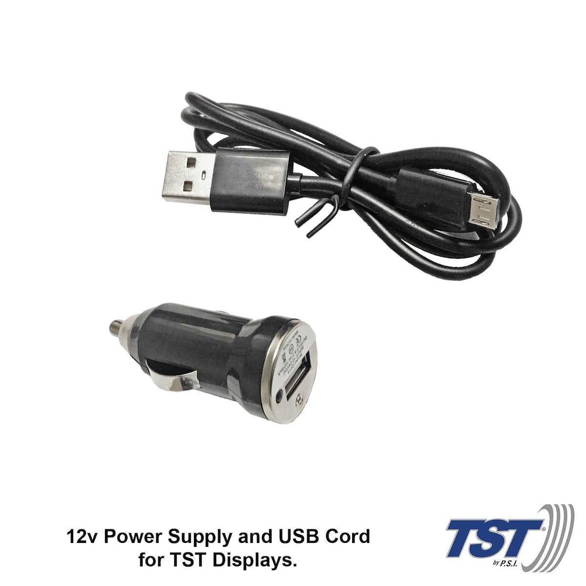 Truck System Technology Tire Pressure Monitoring System - TPMS, 507 Series, 4 Cap Sensors, 3-1/2 in TST Wide Screen Color Display - TST-507-RV-4-C