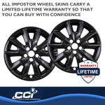 Coast2Coast Wheel Skins & Styled Wheel Covers IWCIMP481BLK product image 3