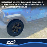 Coast2Coast Wheel Skins & Styled Wheel Covers IWCIMP340BLK product image 6
