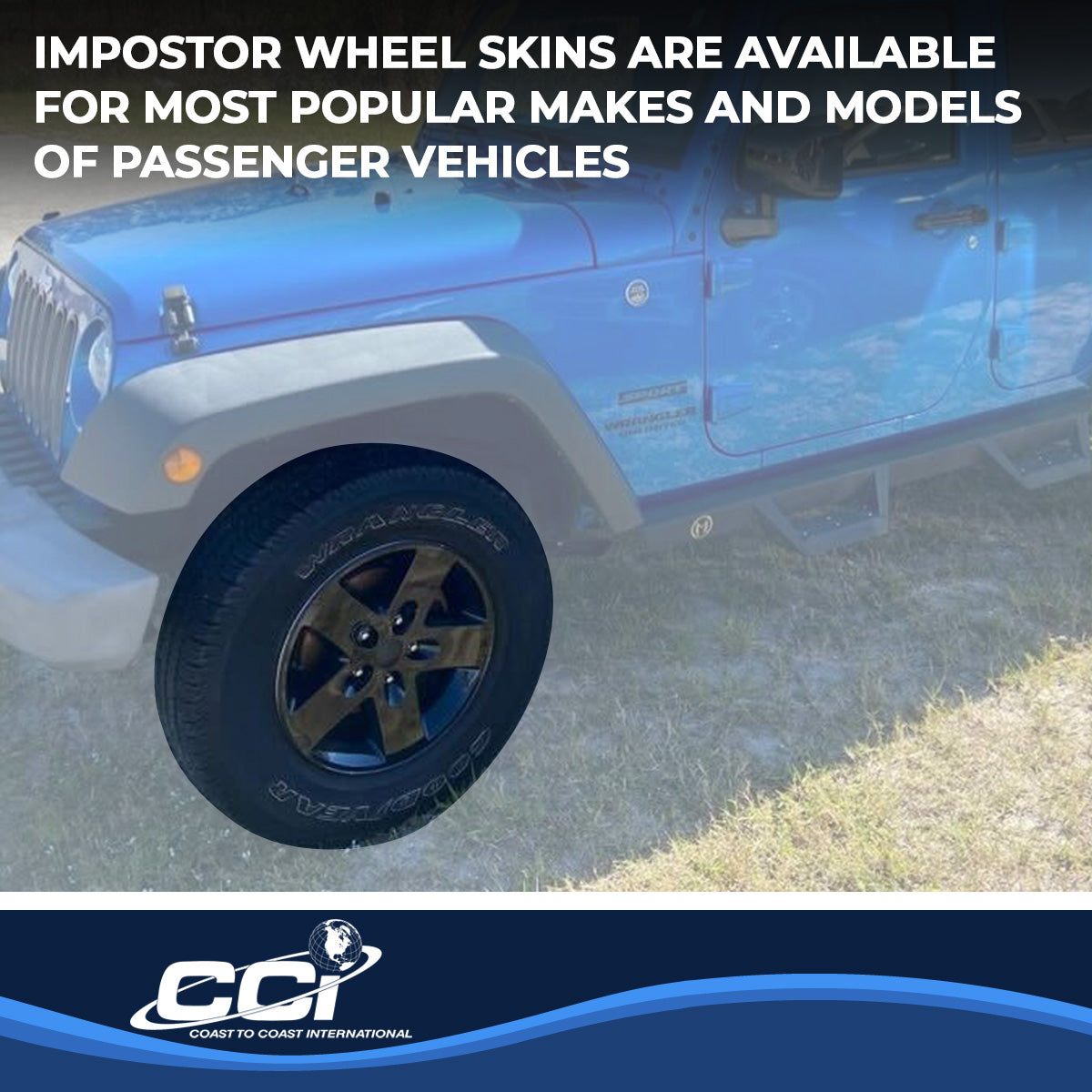 Coast2Coast Wheel Skins & Styled Wheel Covers IWCIMP340BLK product image 6