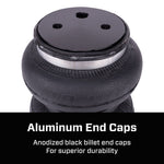 Air Lift Helper Spring Kit, Up To 3400 lb Of Leveling Capacity, Air Adjustable From 5 To 100 PSI, Set of 2 - 57415