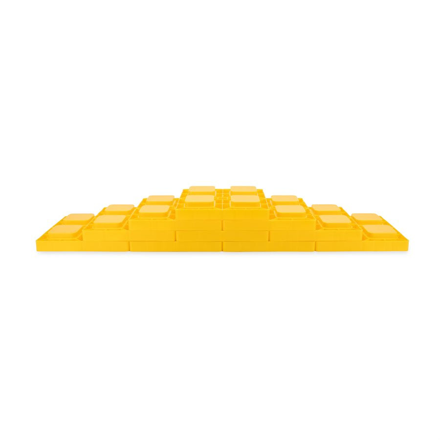 Camco Leveling Block, 8-1/4 in Length x 8-1/4 in x 1 Height, 4000 lb Capacity, Set Of 10 - 44505