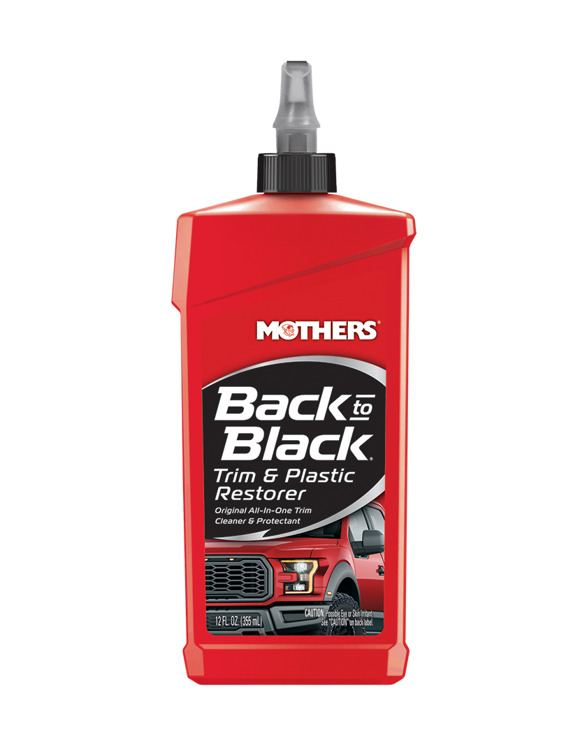 Mothers Trim Restorer, Back To Black, 12 oz - 06112