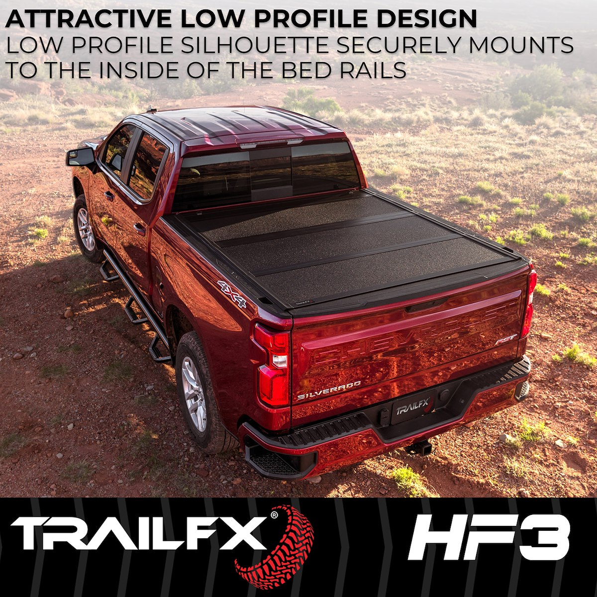 TrailFX Hard Folding Tonneau Covers TFX8006 product image 3