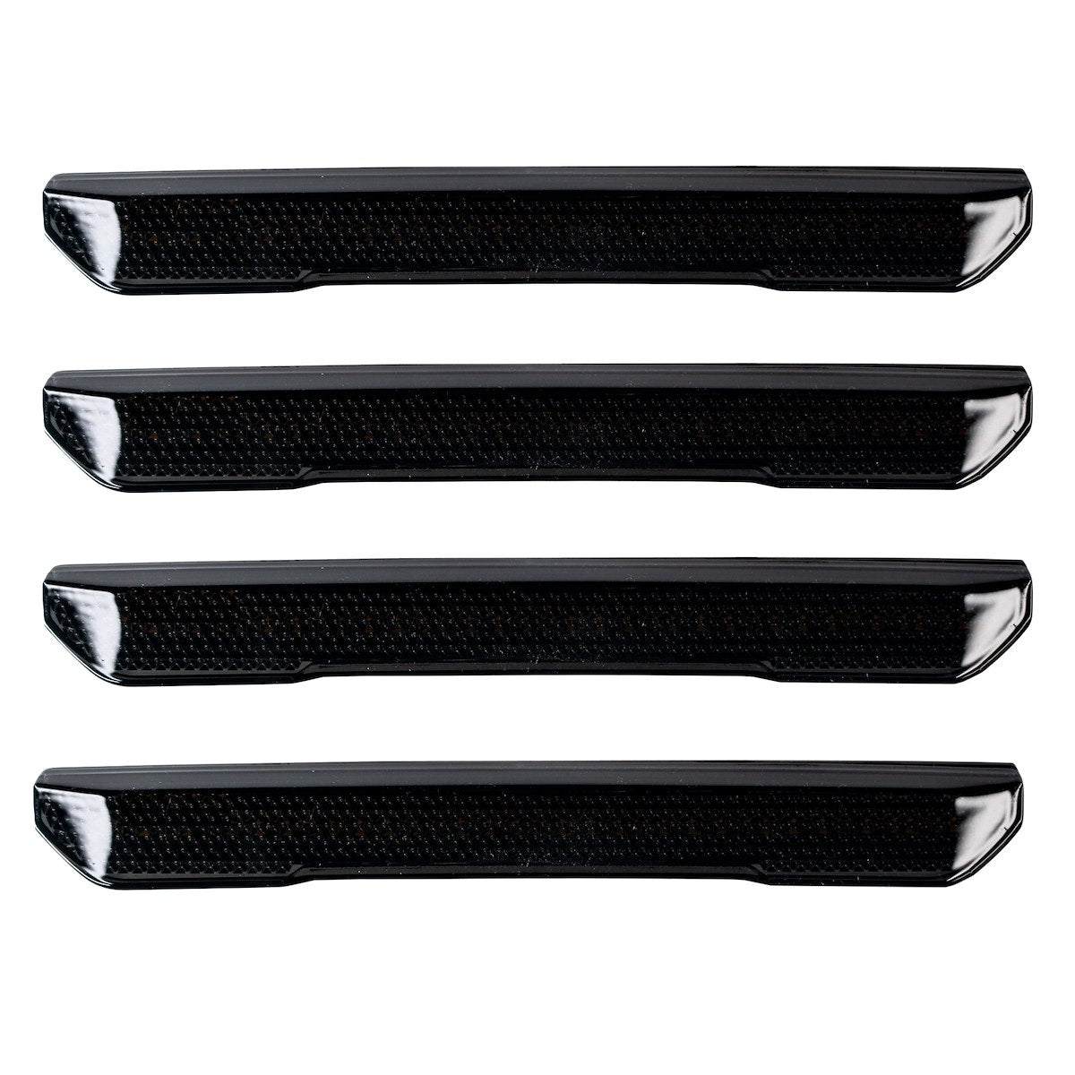 Recon Accessories Side Marker Light, Black Trim, LED, White Bulb, Set Of 4 - 264230WHBK