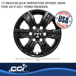 Coast2Coast Wheel Skins & Styled Wheel Covers IWCIMP439BLK product image 3