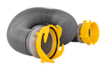 Camco Sewer Hose, 20 ft Extended Length, 3 in Diameter, 18 Mil HTS Vinyl - 39672