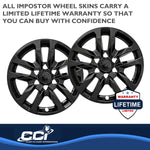 Coast2Coast Wheel Skins & Styled Wheel Covers IWCIMP432BLK product image 4
