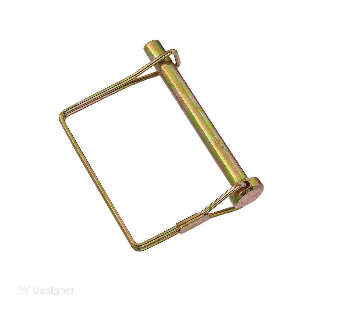 RV Designer Trailer Coupler Safety Pin Clip, 5/16 in Diameter x 2-9/16 in Usable Length, Steel - H424