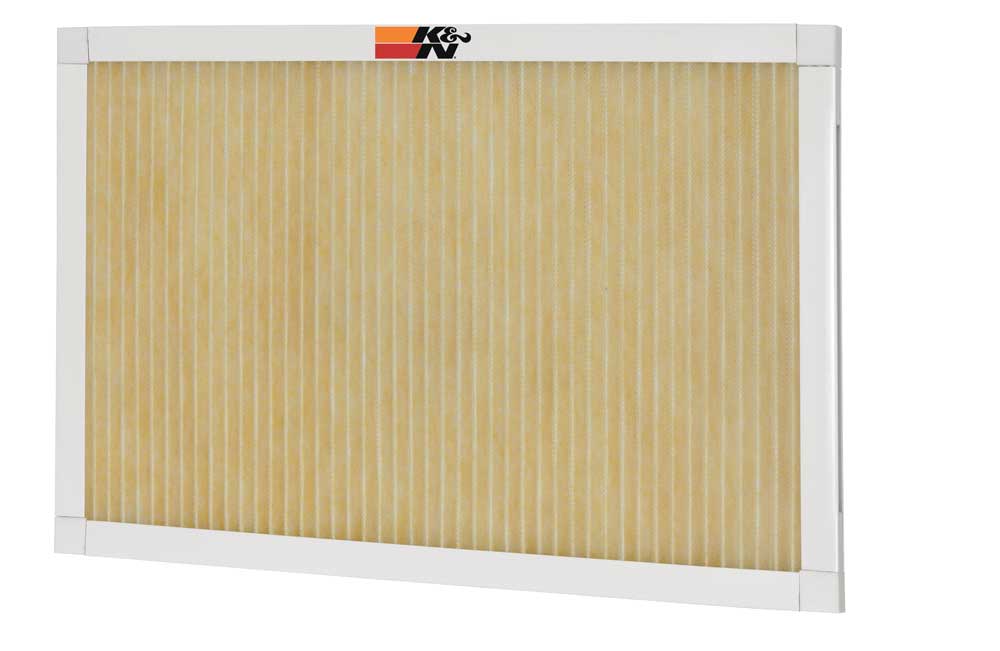 K&N Air Filter, 20 in Length x 16 in Width x 1 in Height - HVC-11620