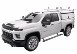 AMP Research Running Board, Textured Powder Coated, Black, Die Cast Aluminum - 76252-01A