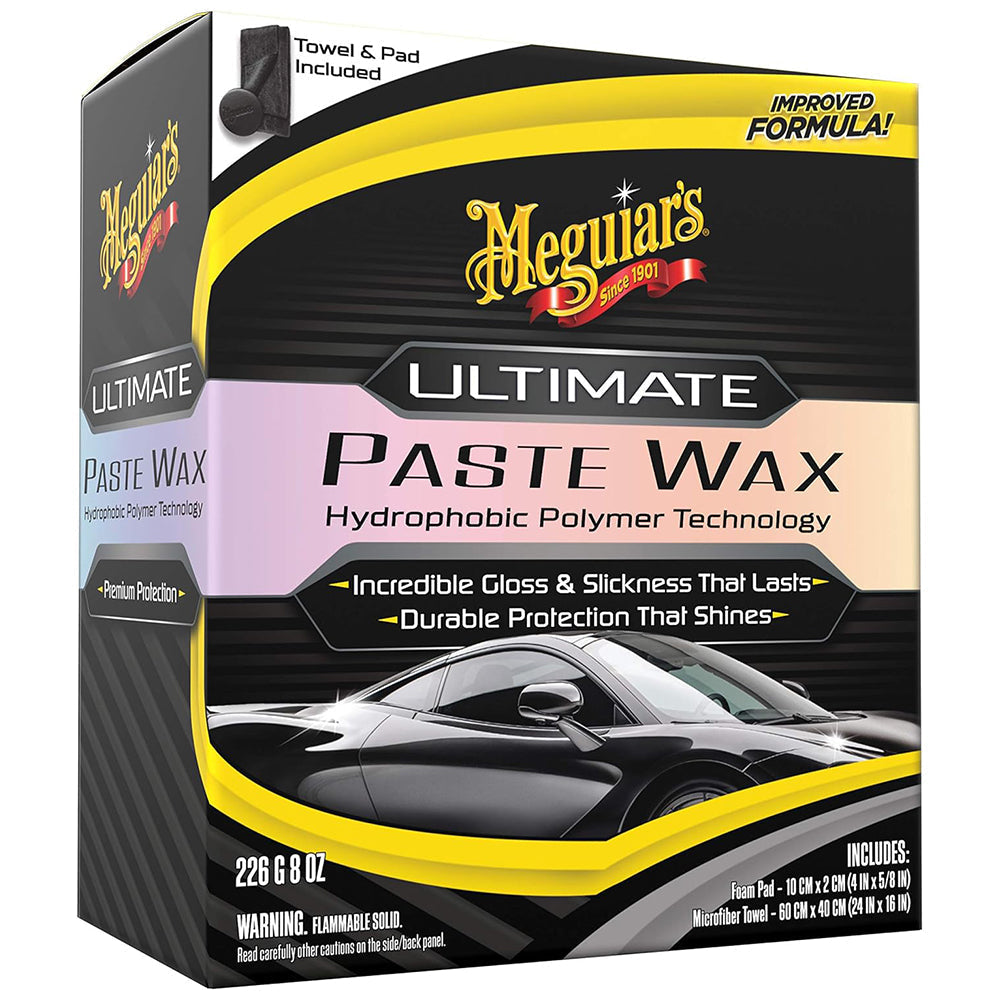 Meguiars Car Wax, 8 oz Bottle - G210608