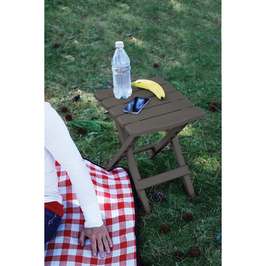 Camco Table, 12 in Length x 14 in Width x 15 in Height, 30 lb Weight Capacity - 51881