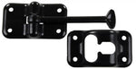 JR Products Door Catch, 3.5 in Length, Black - 10324