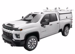 AMP Research Running Board, Textured Powder Coated, Black, Die Cast Aluminum - 76252-01A
