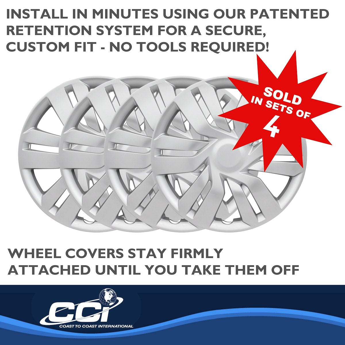 Coast2Coast Universal Wheel Covers IWC53417S product image 4