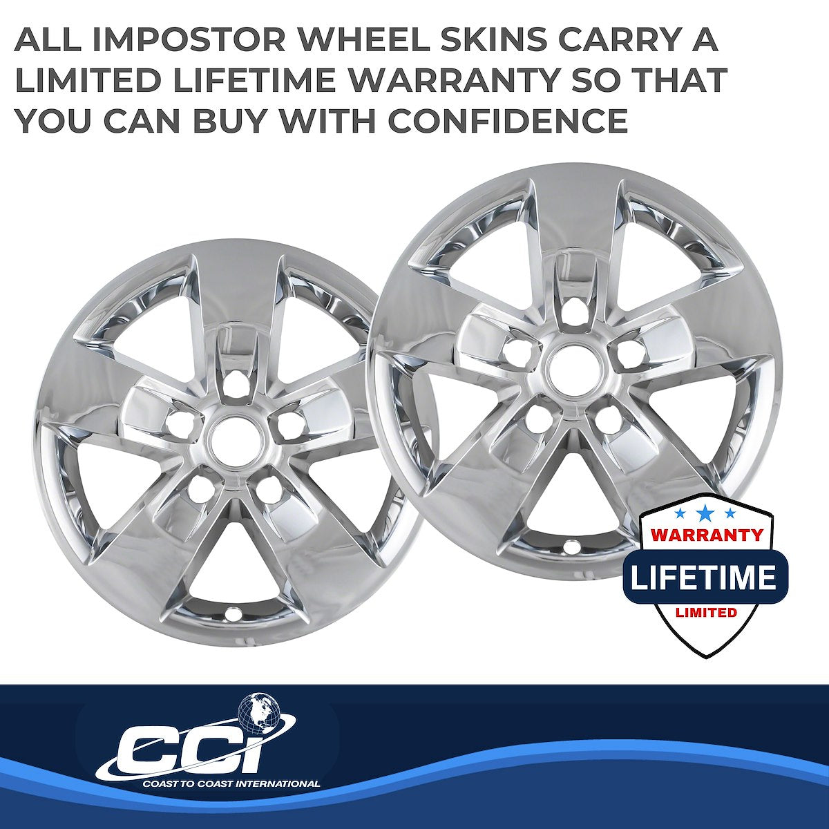 Coast2Coast Wheel Skins & Styled Wheel Covers IWCIMP345XN product image 3
