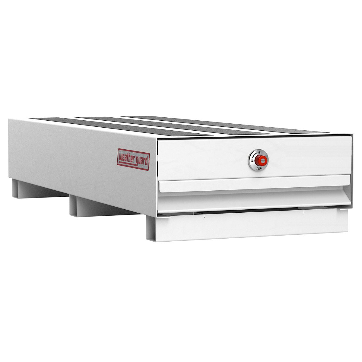 Weather Guard Bed Drawer, 48 in Length x 20 in Width x 9-1/2 in Height, Steel, White - 306-3-04