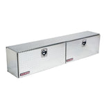 Weather Guard Tool Box, 2 Doors, Aluminum, 90-1/4 in Length x 16-1/4 in Width x 18 in Height - 391-0-02