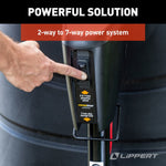 Lippert Trailer Tongue Jack, 3500 lb Capacity, 18 in Travel, Black - 813748