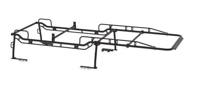 Holman Ladder Rack, 1700 lb Capacity, 22 in Height, Black - 2SSF8E